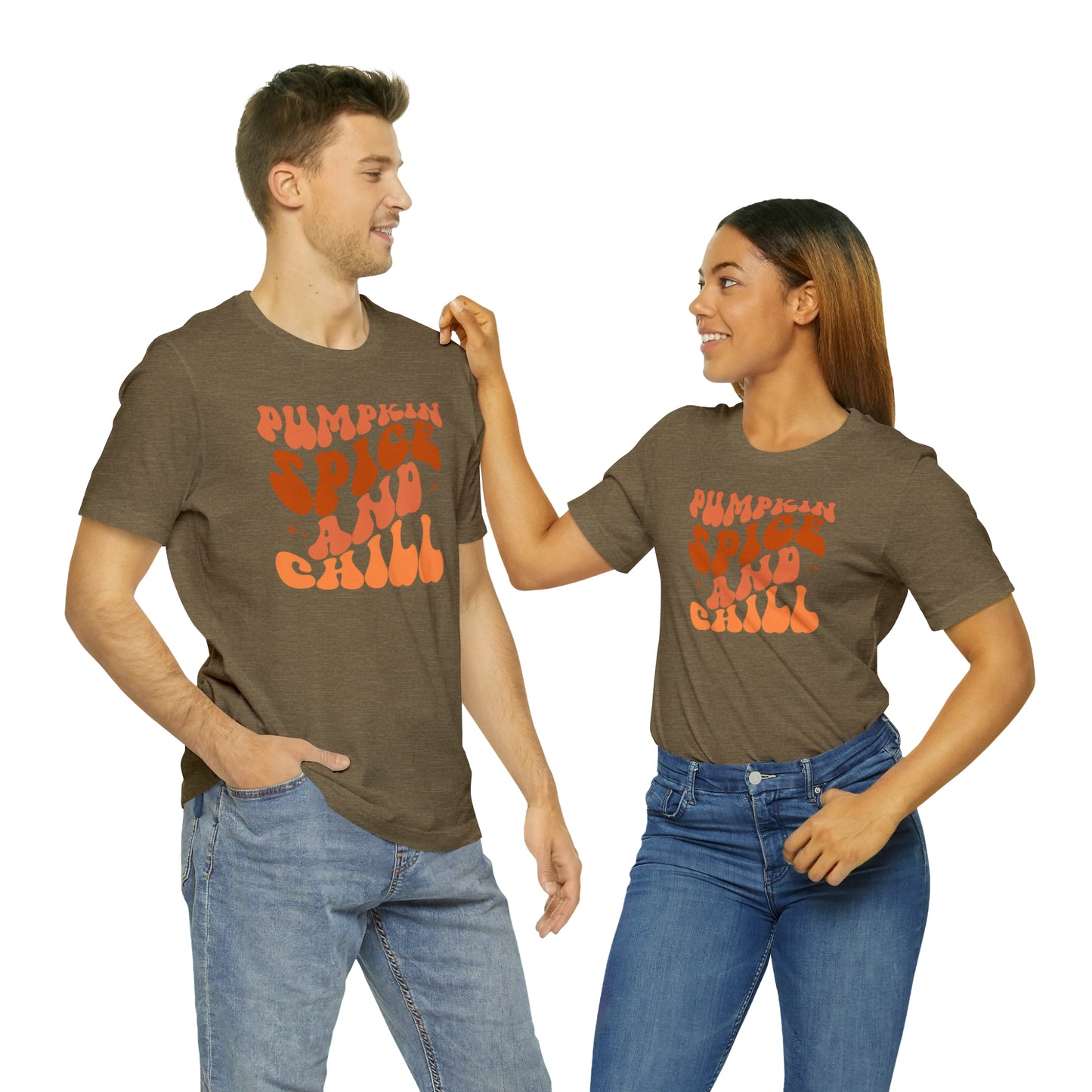 Pumpkin Spice and Chill Teacher T-Shirt