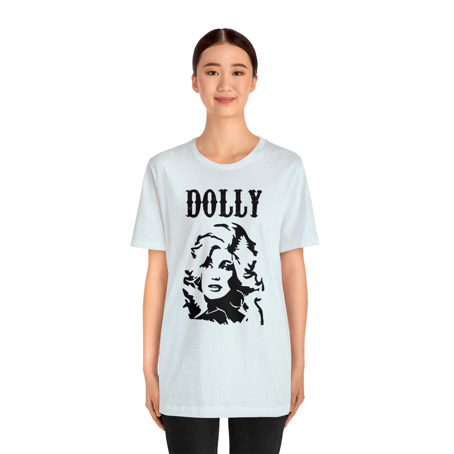 Dolly Portrait Bella Jersey Short Sleeve Tee (Unisex)