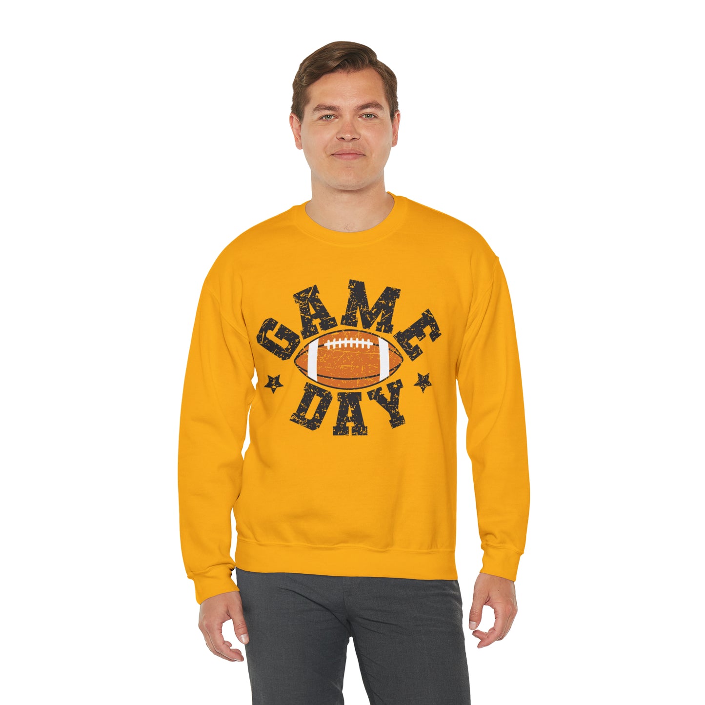 Game Day Football/ Halloween/ Fall Heavy Blend™ Crewneck Sweatshirt