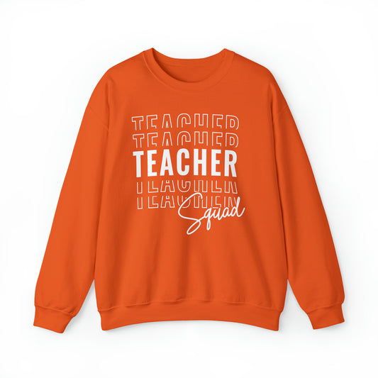 Teacher Squad Unisex Heavy Blend™ Crewneck Sweatshirt