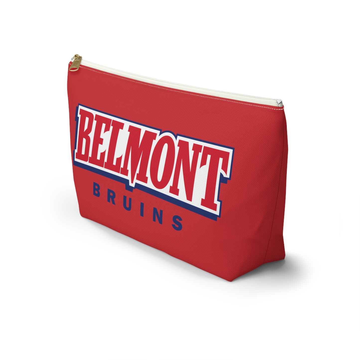 Belmont Bruins Logo Accessory Pouch w T-bottom