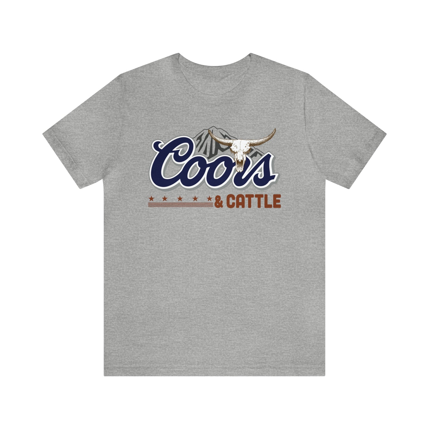 Beer and Cattle Unisex Jersey Short Sleeve Tee