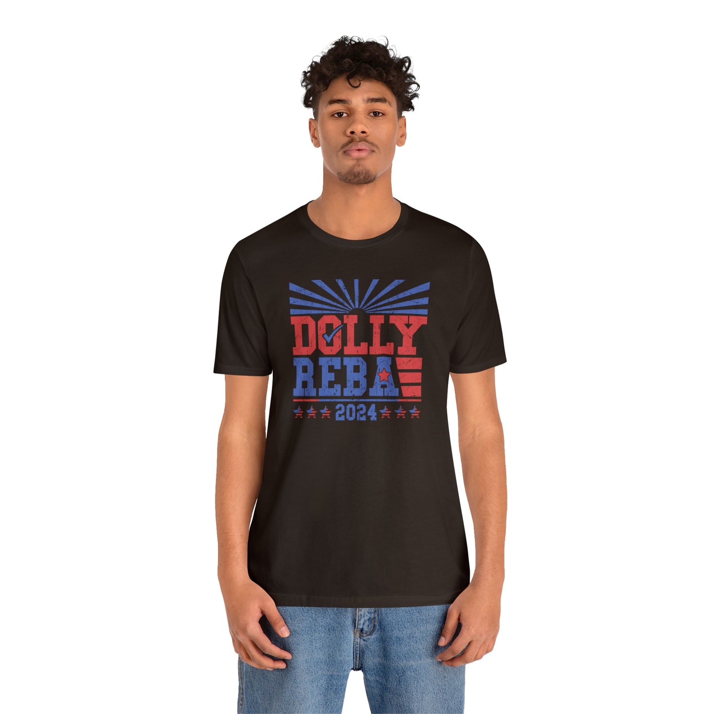 Dolly Reba for President 2024 Bella Jersey Short Sleeve Tee (Unisex)