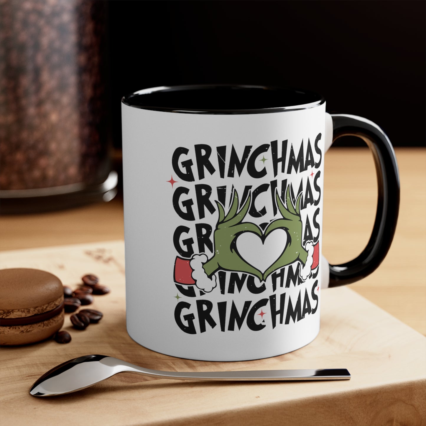 Grinchmas Christmas Mug Accent Coffee Mug, 11oz