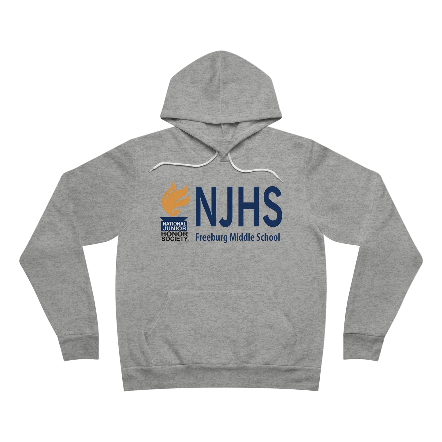 Freeburg Middle School Golden Torch NJHS Unisex Sponge Fleece Pullover Hoodie