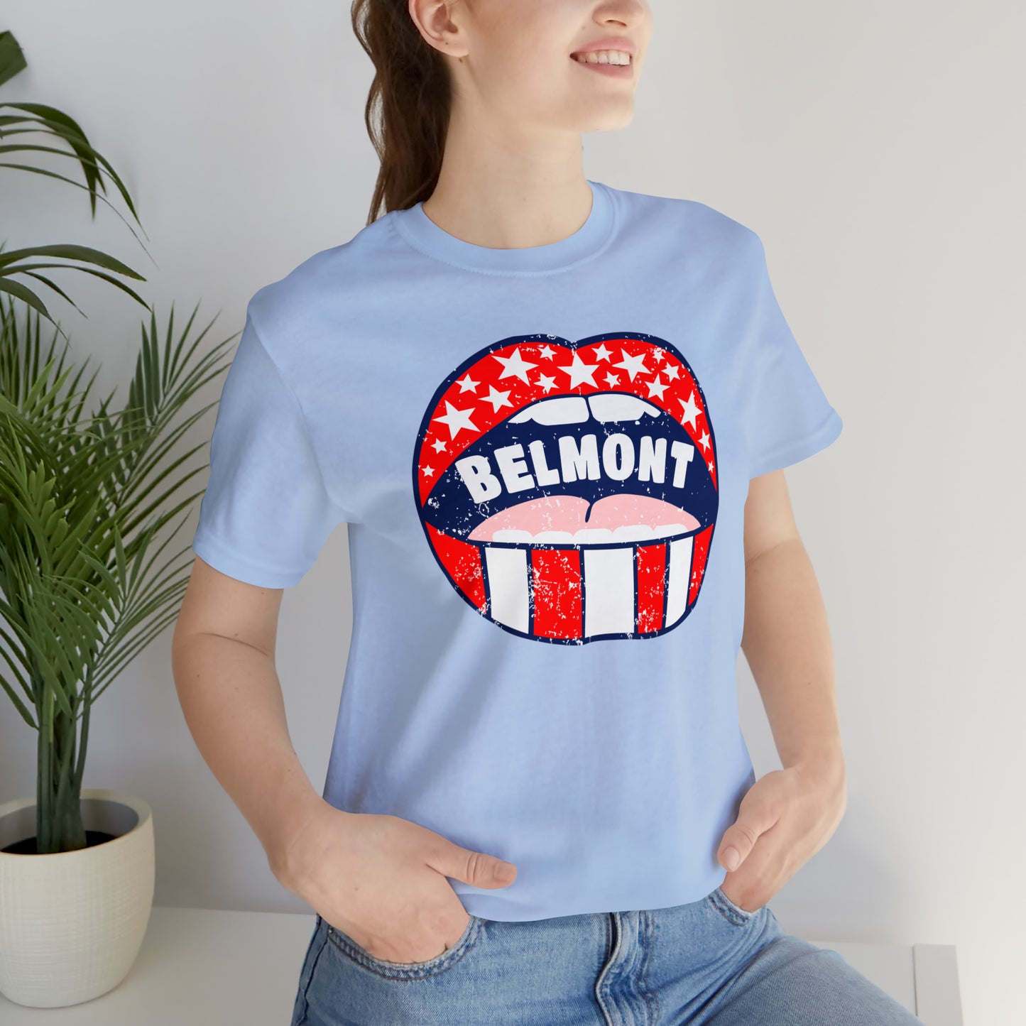 Belmont University Lips T-Shirt