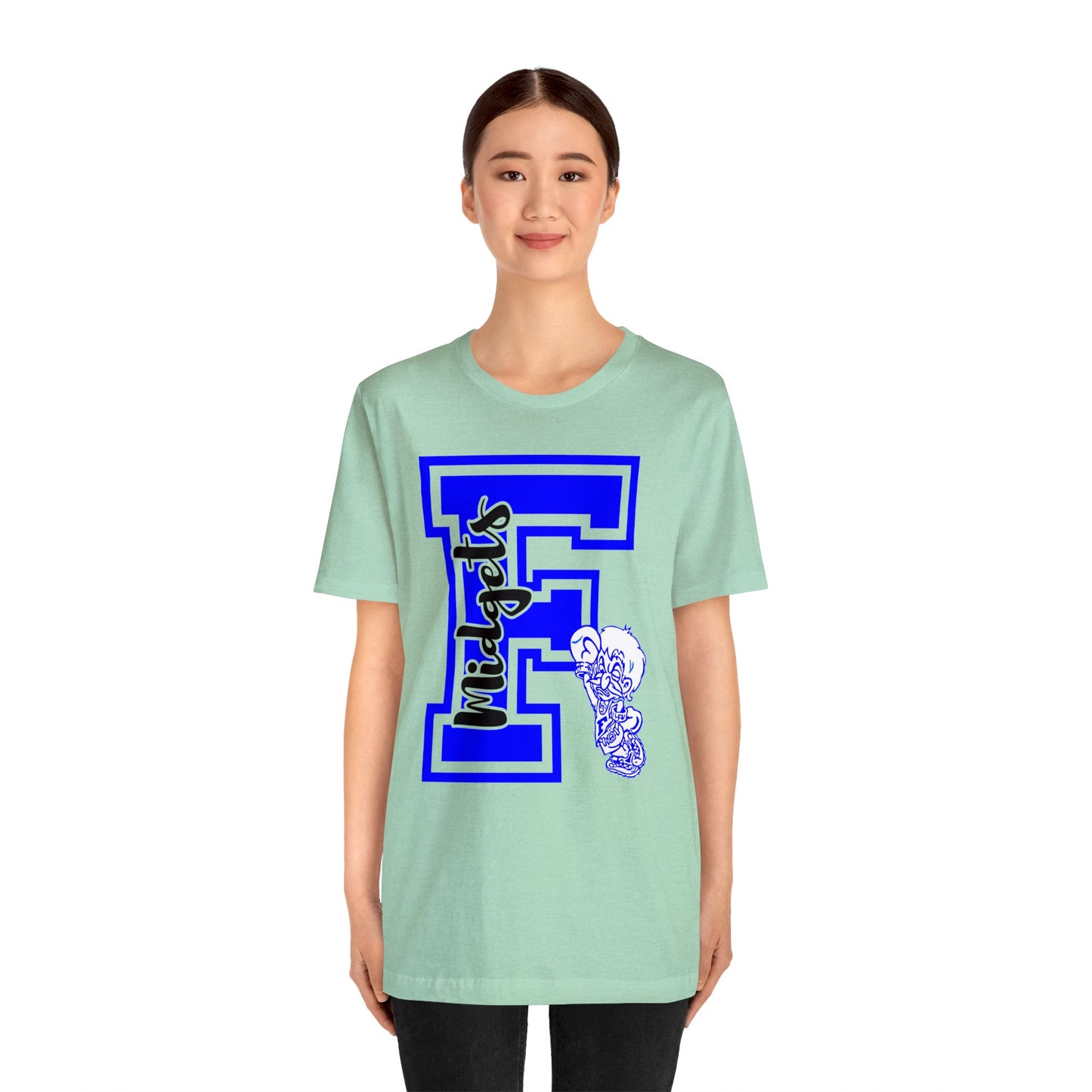 Give Me an F - Freeburg Midgets Logo Bella Jersey Short Sleeve Tee (Unisex)