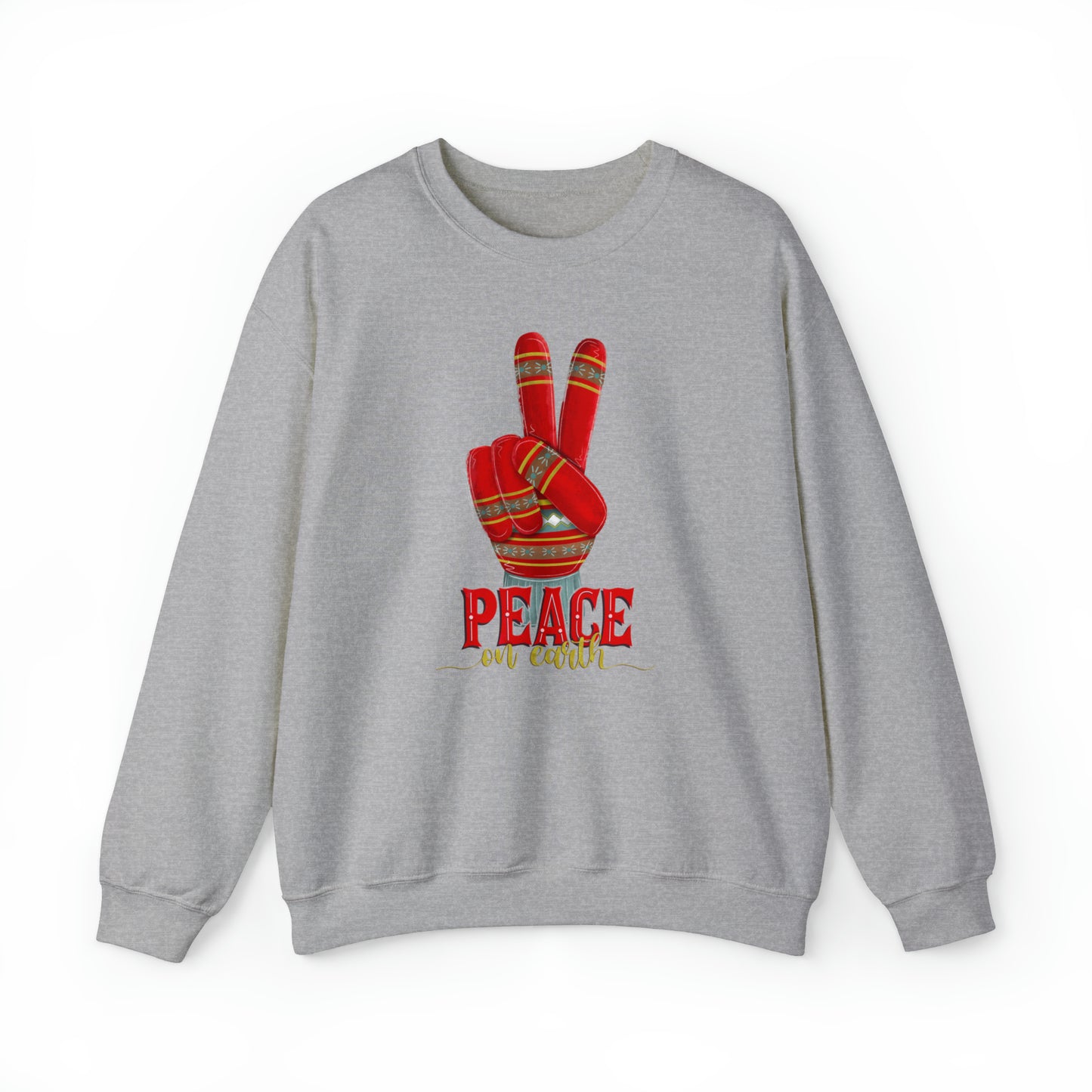 Peace on Earth Heavyweight Crewneck Sweatshirt