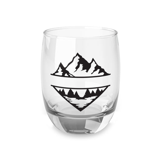 Mountain Reflection Whiskey/ Wine Glass