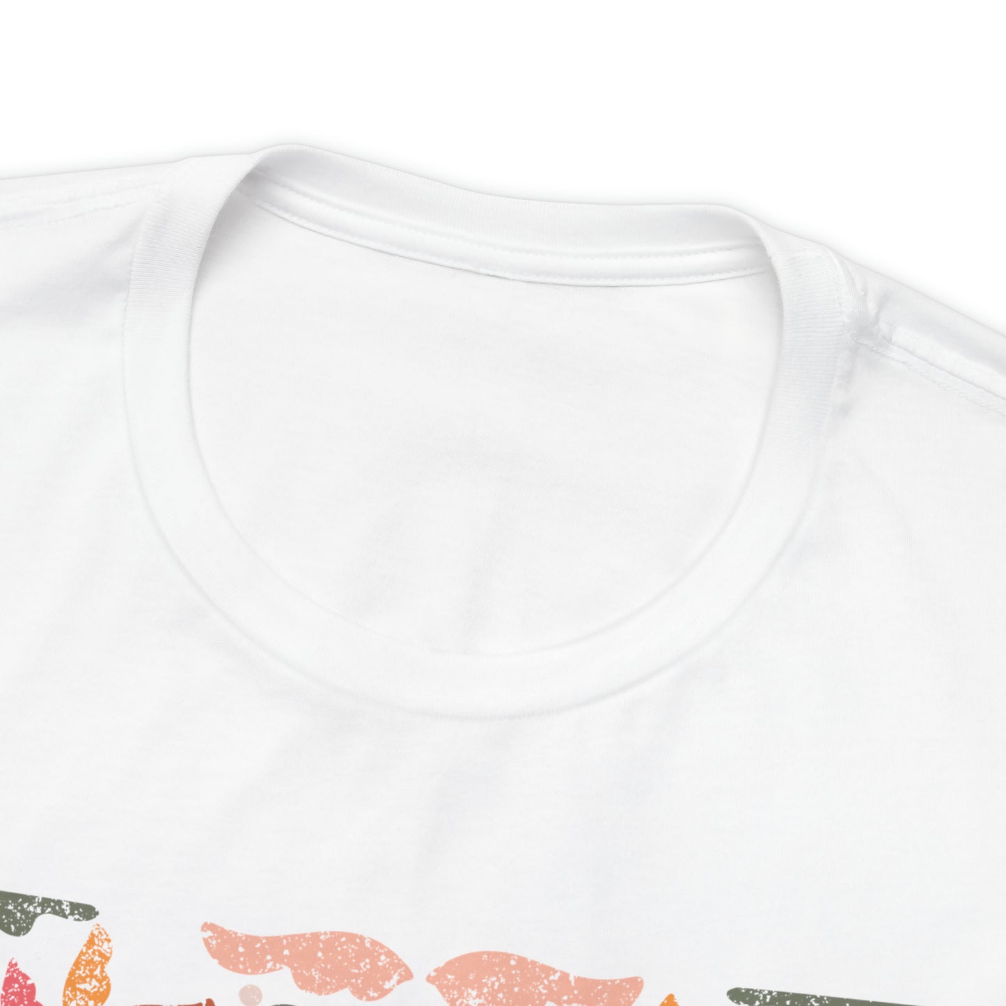 Distressed Boho Fall Floral Mural T-Shirt