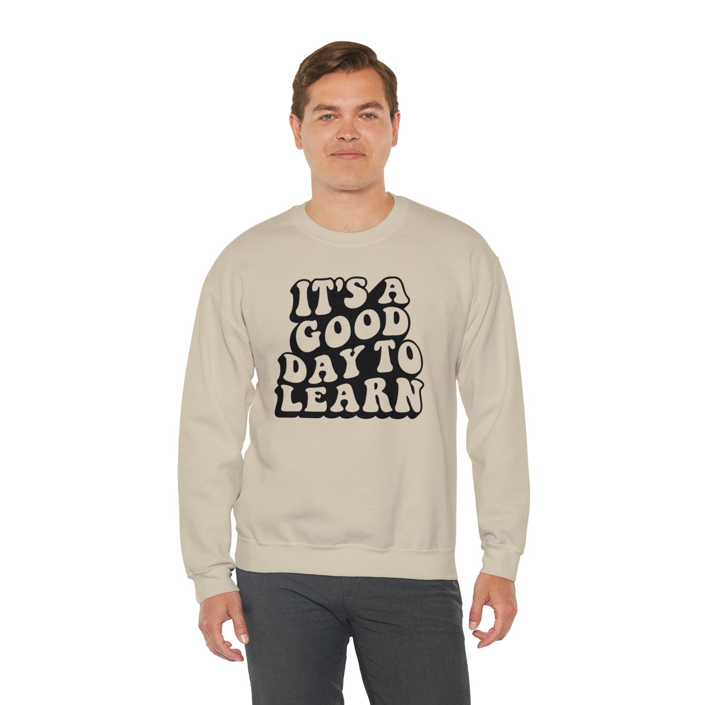 It's a Good Day to Learn Unisex Heavy Blend™ Crewneck Sweatshirt