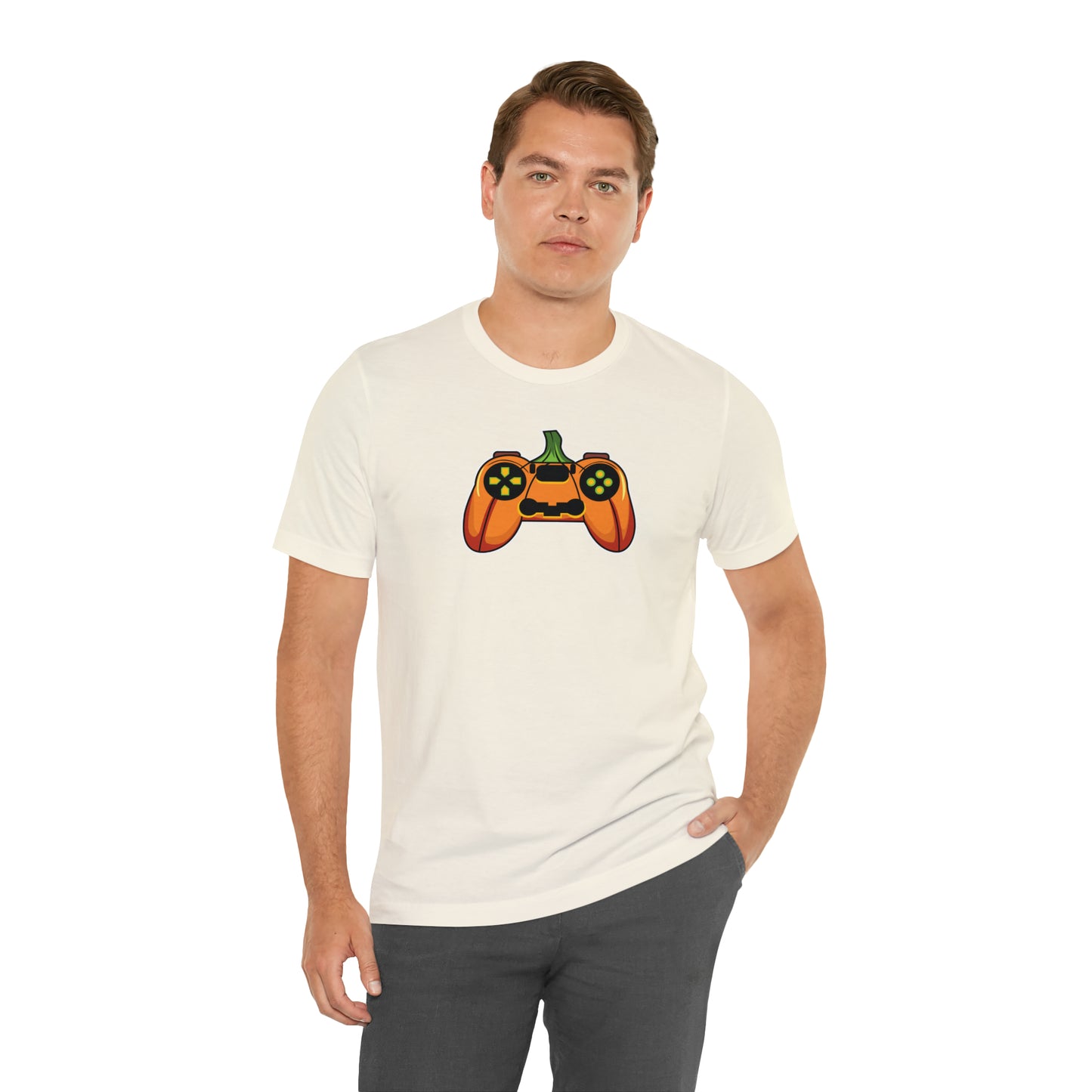 Halloween Pumpkin Gaming Jack-O-Lantern T-Shirt