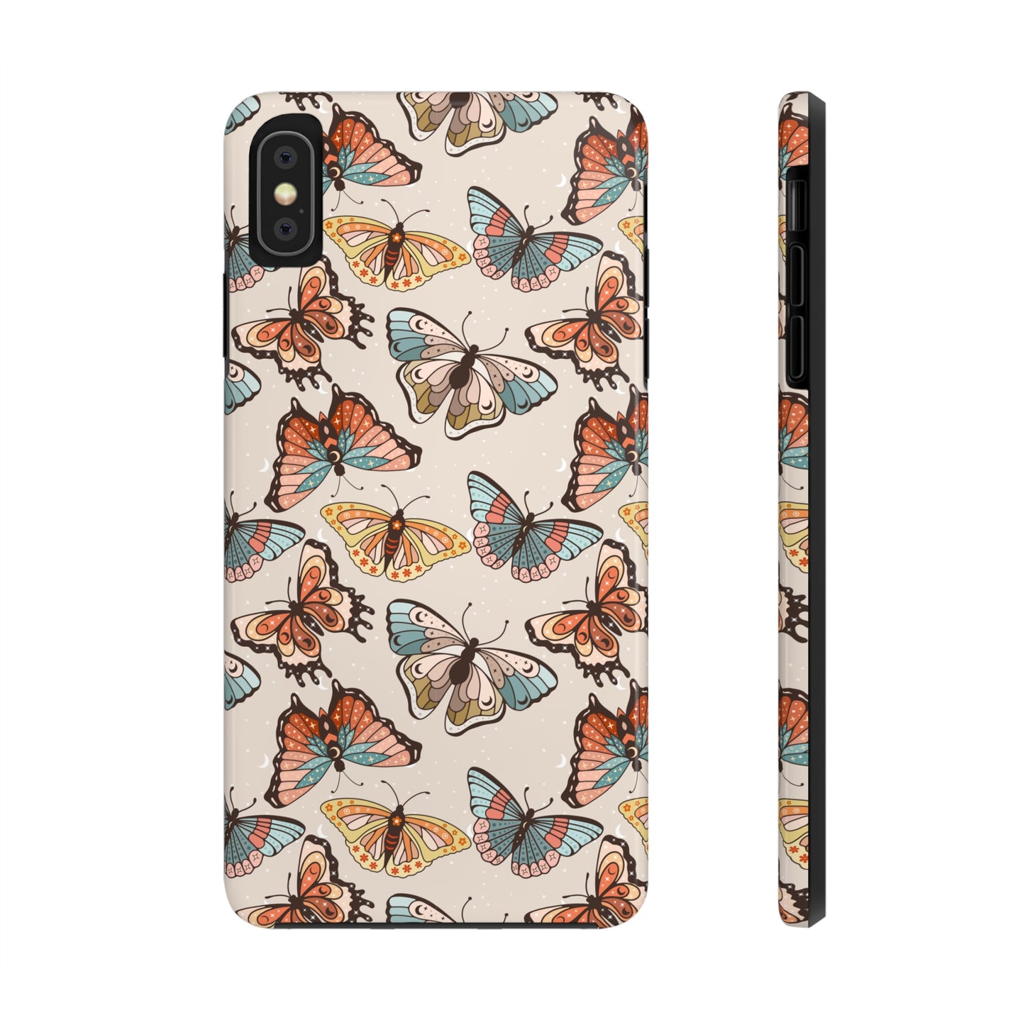 Butterfly Brown Tough Phone Cases