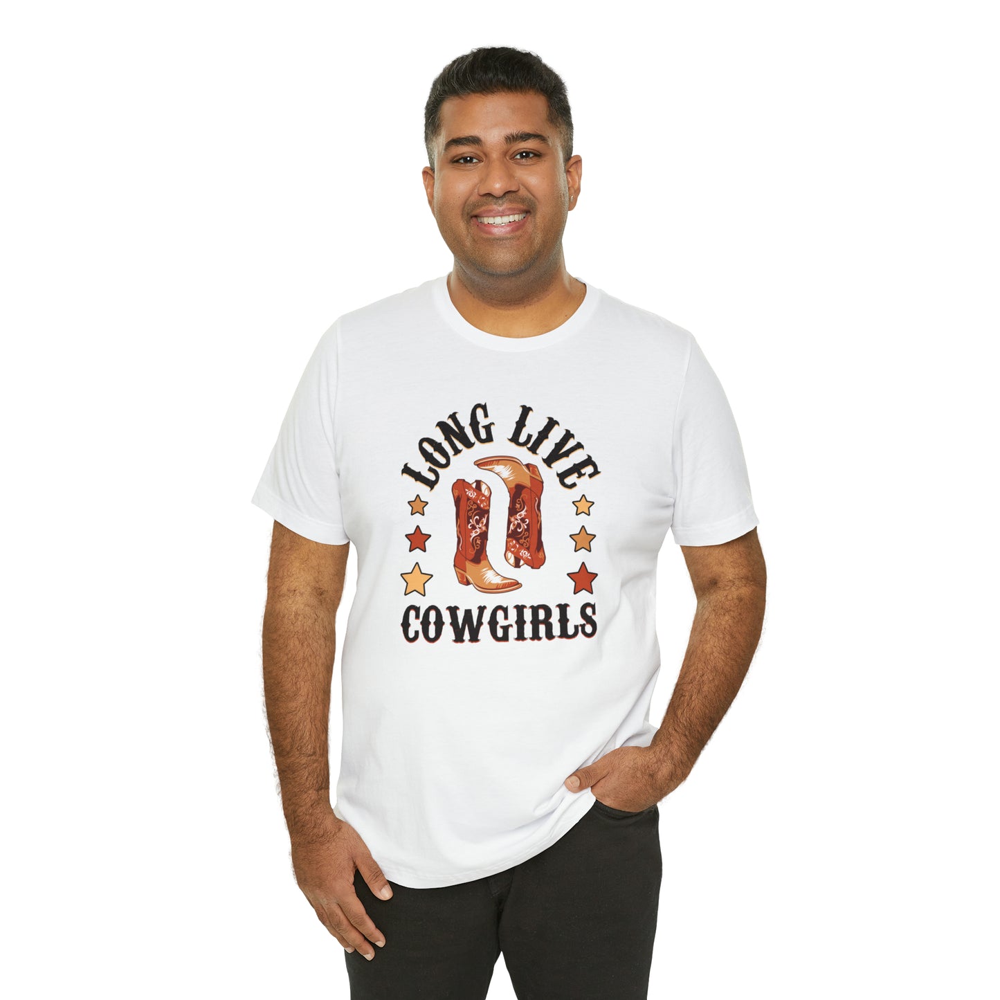 "Long Live Cowgirls" Unisex Jersey Short Sleeve Tee