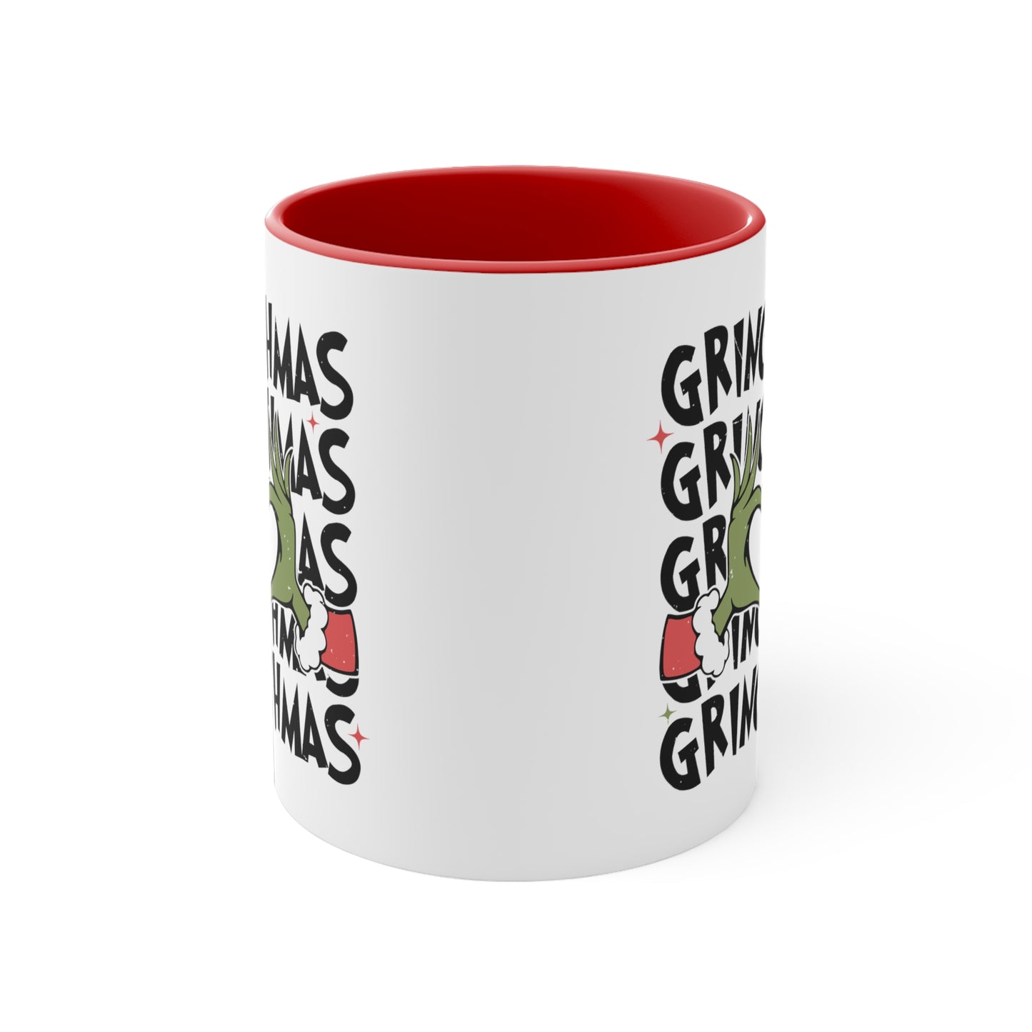 Grinchmas Christmas Mug Accent Coffee Mug, 11oz