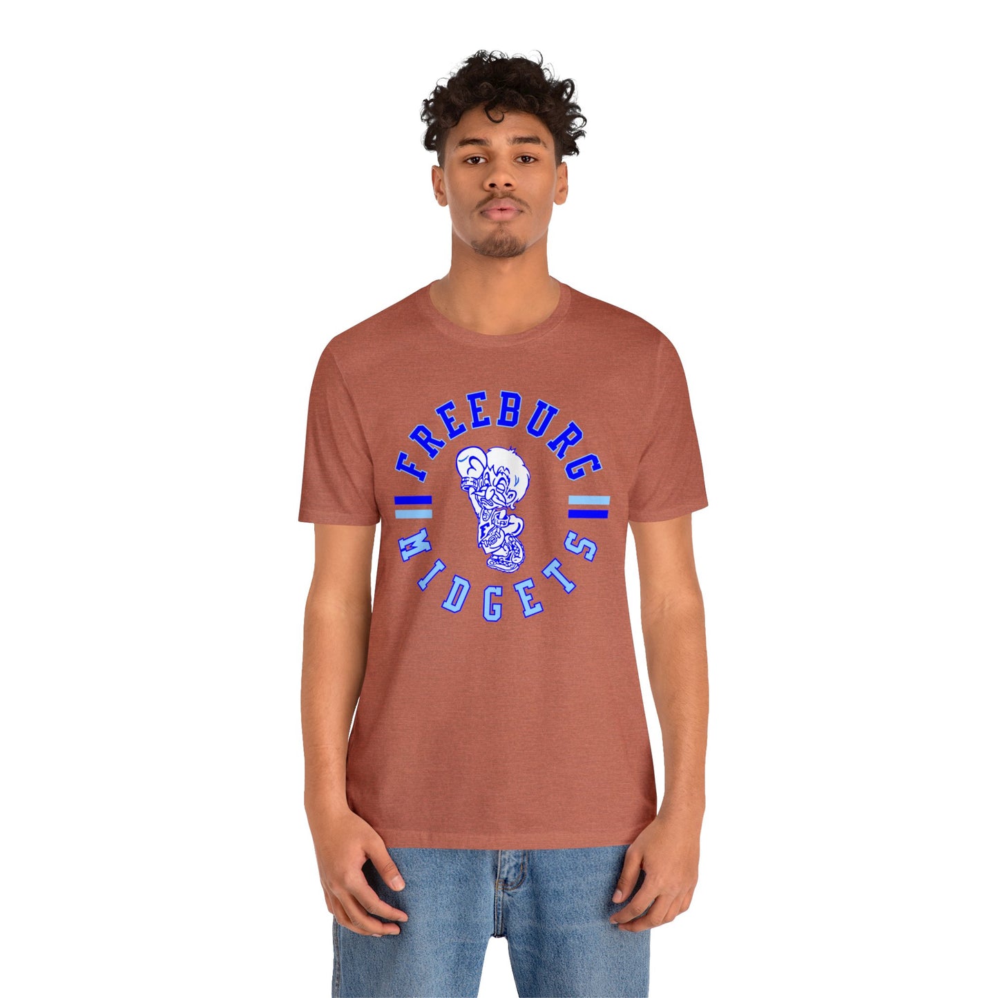 Freeburg Midgets Circle Logo Bella Jersey Short Sleeve Tee (Unisex)