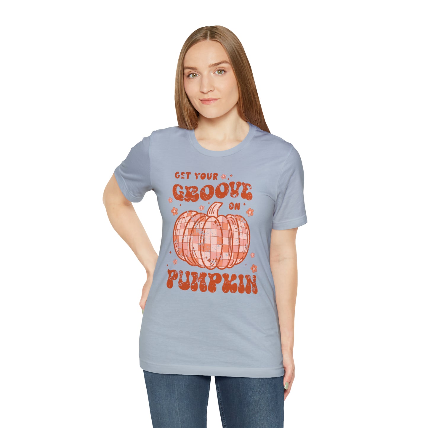 Halloween/ Fall Get Your Groove On Pumpkin  T-Shirt