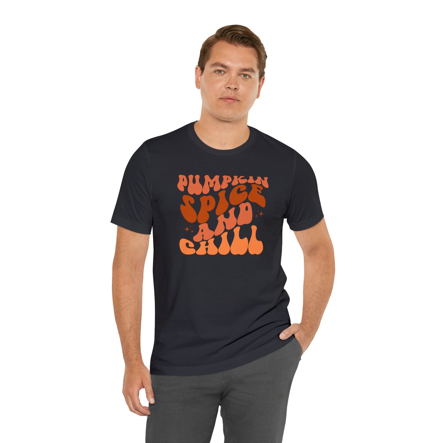 Pumpkin Spice and Chill Teacher T-Shirt