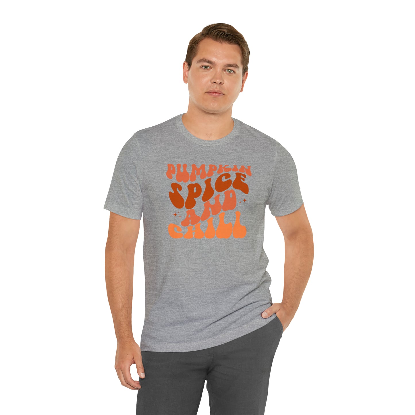 Pumpkin Spice and Chill Teacher T-Shirt