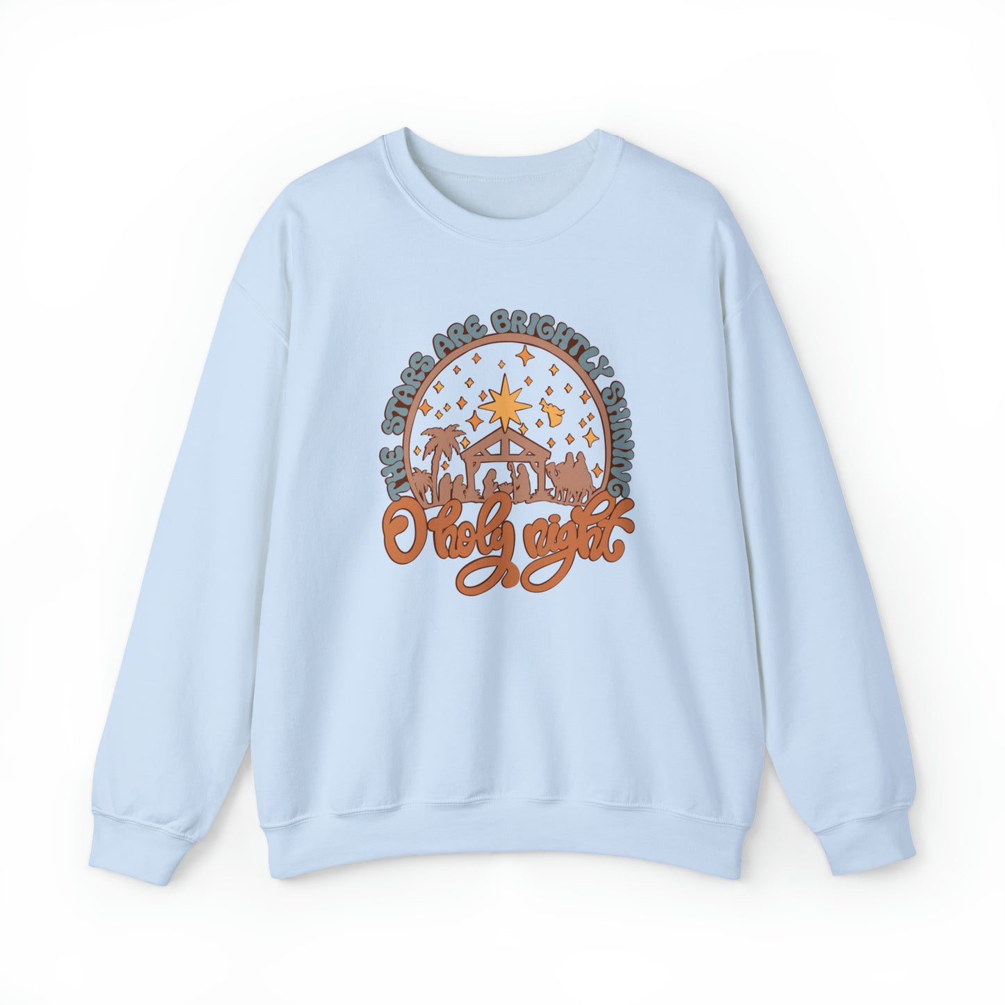 Oh Holy Night Heavyweight Crewneck Sweatshirt