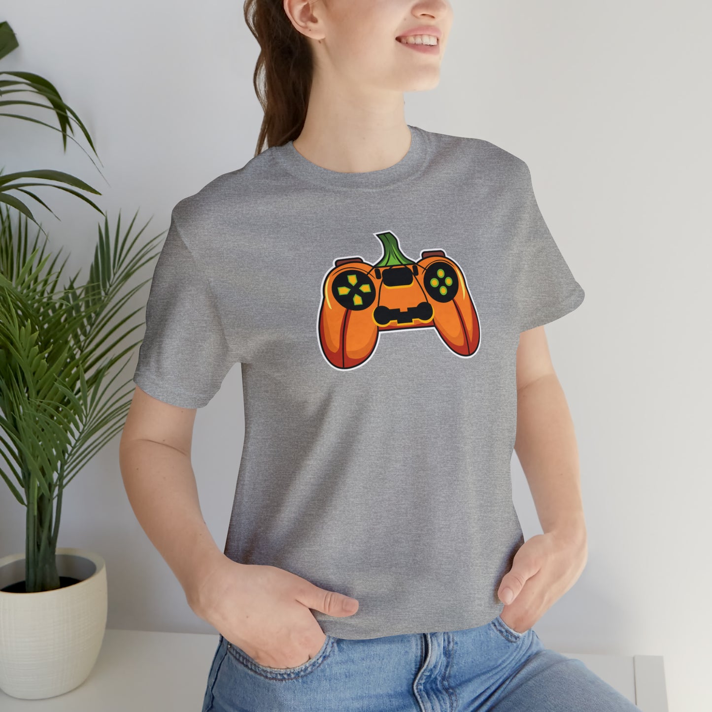 Halloween Pumpkin Gaming Jack-O-Lantern T-Shirt