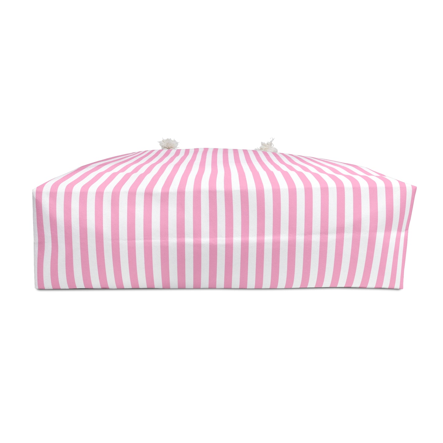 Pink Striped Weekender Bag