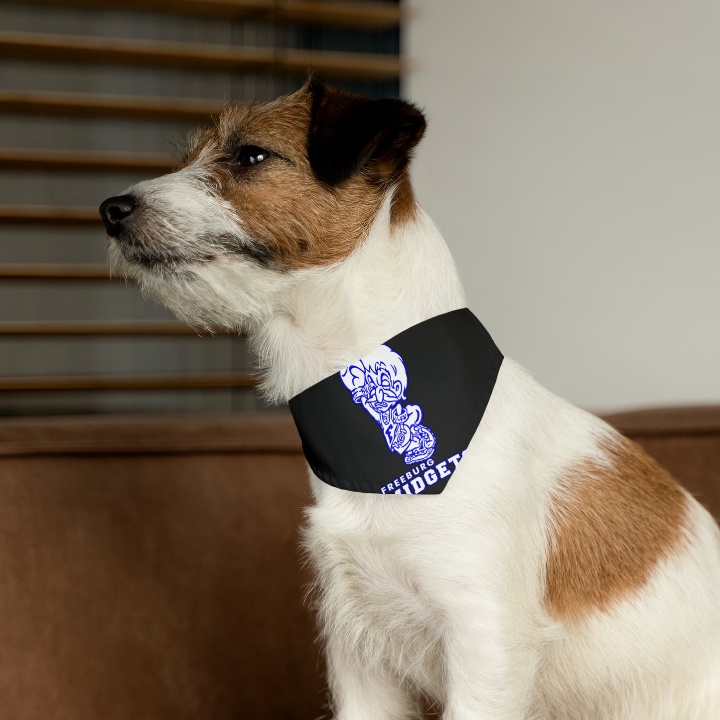 Freeburg Midget Pattern Pet Bandana Collar