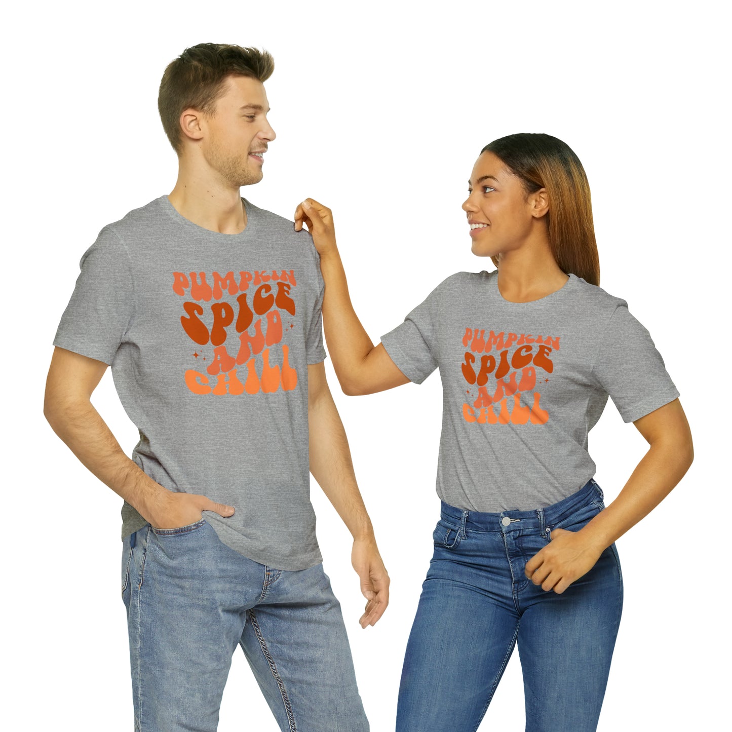 Pumpkin Spice and Chill Teacher T-Shirt