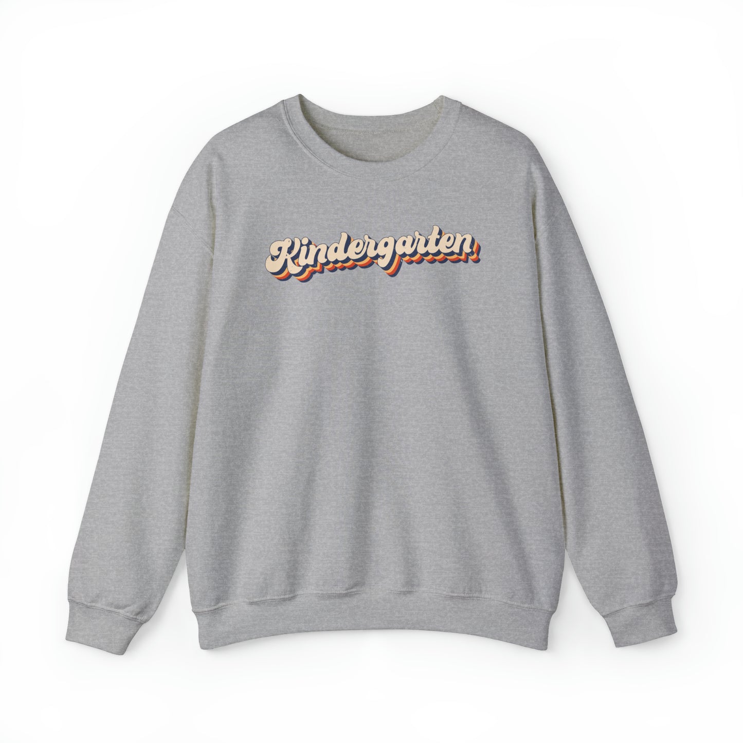 Retro Kindergarten Unisex Heavy Blend™ Crewneck Sweatshirt