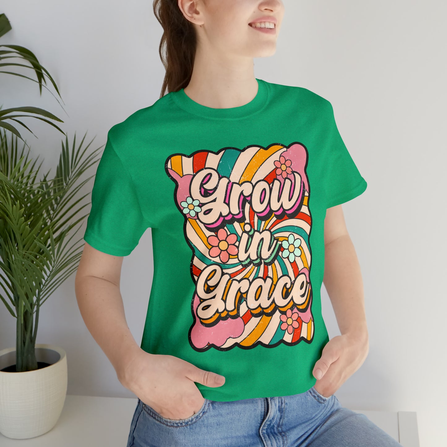 Grow in Grace Christian T-Shirt