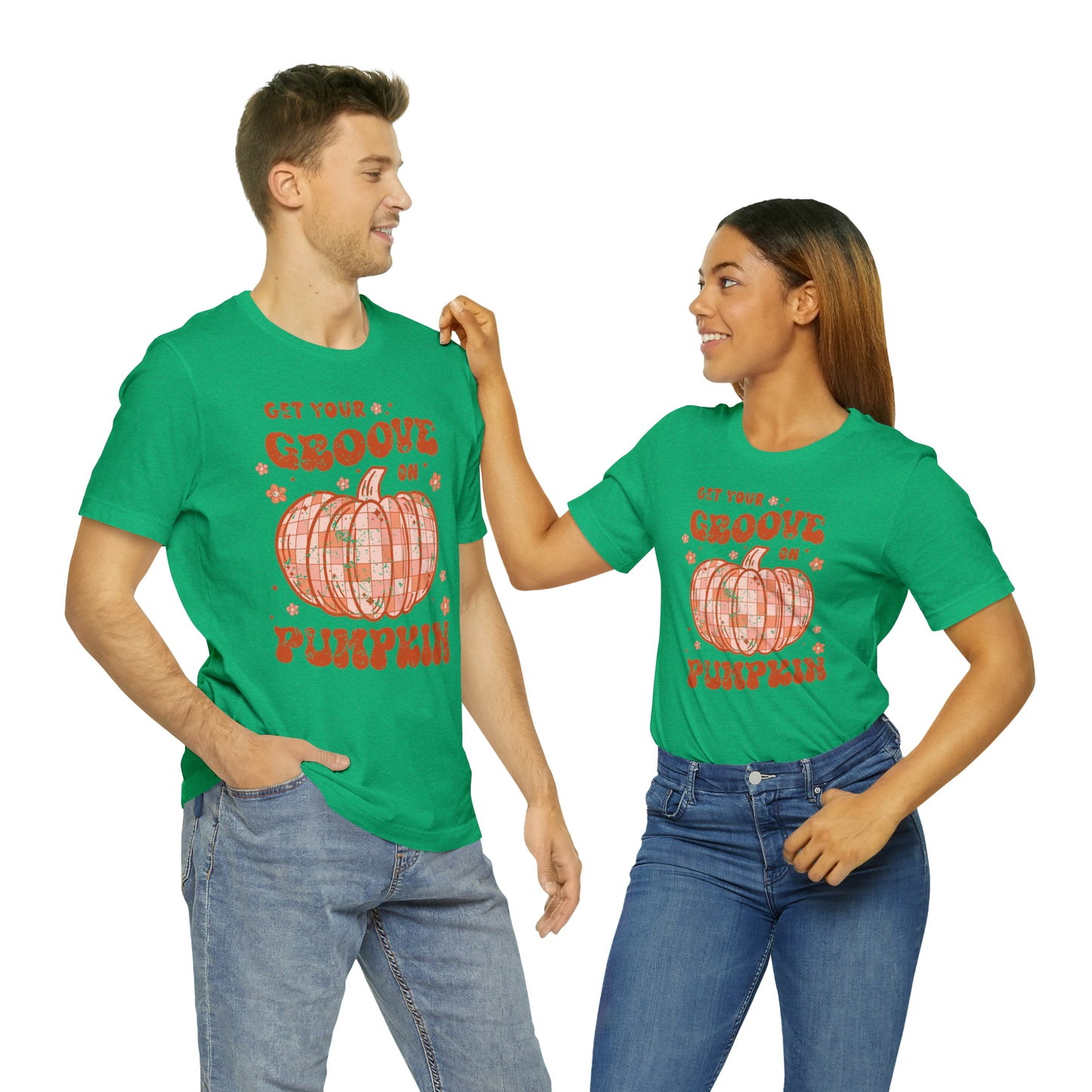 Halloween/ Fall Get Your Groove On Pumpkin  T-Shirt