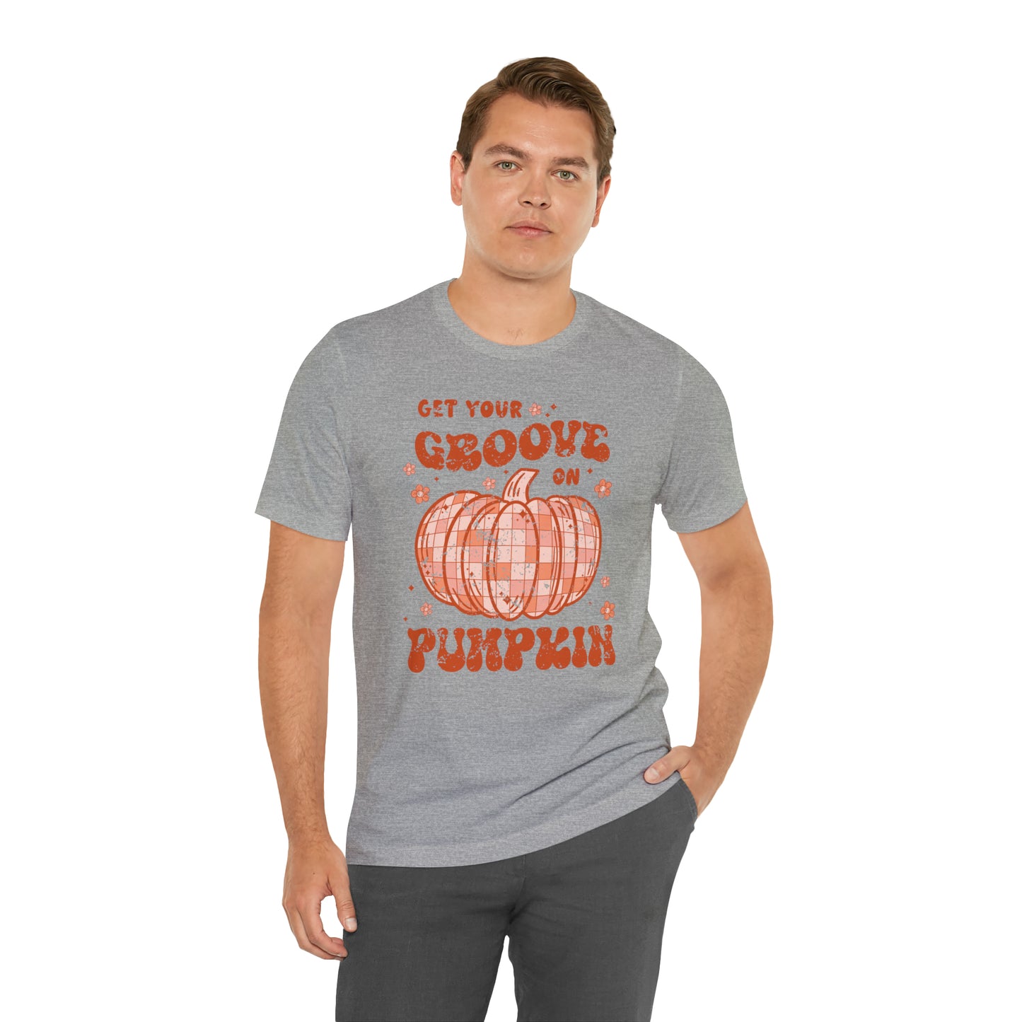 Halloween/ Fall Get Your Groove On Pumpkin  T-Shirt