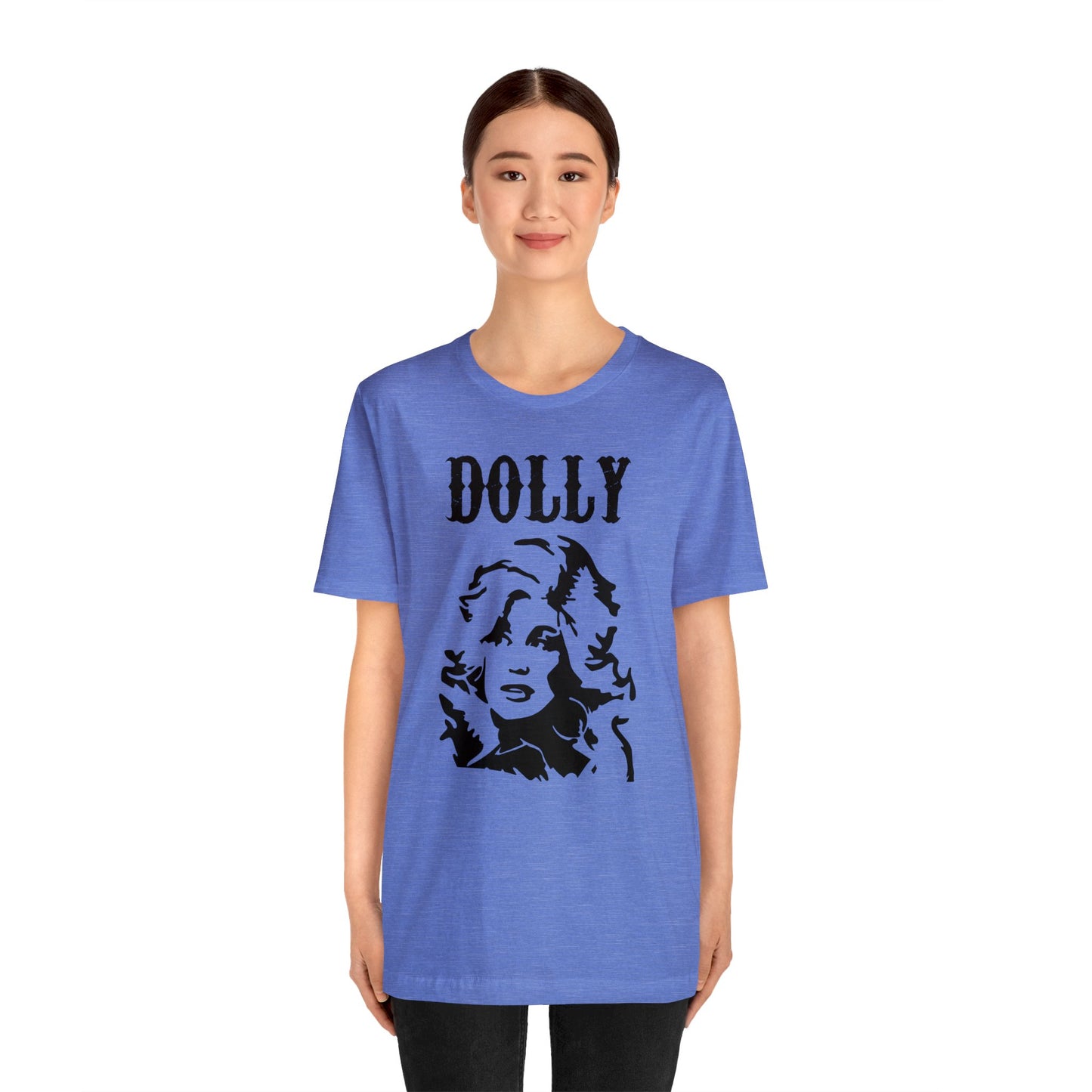 Dolly Portrait Bella Jersey Short Sleeve Tee (Unisex)