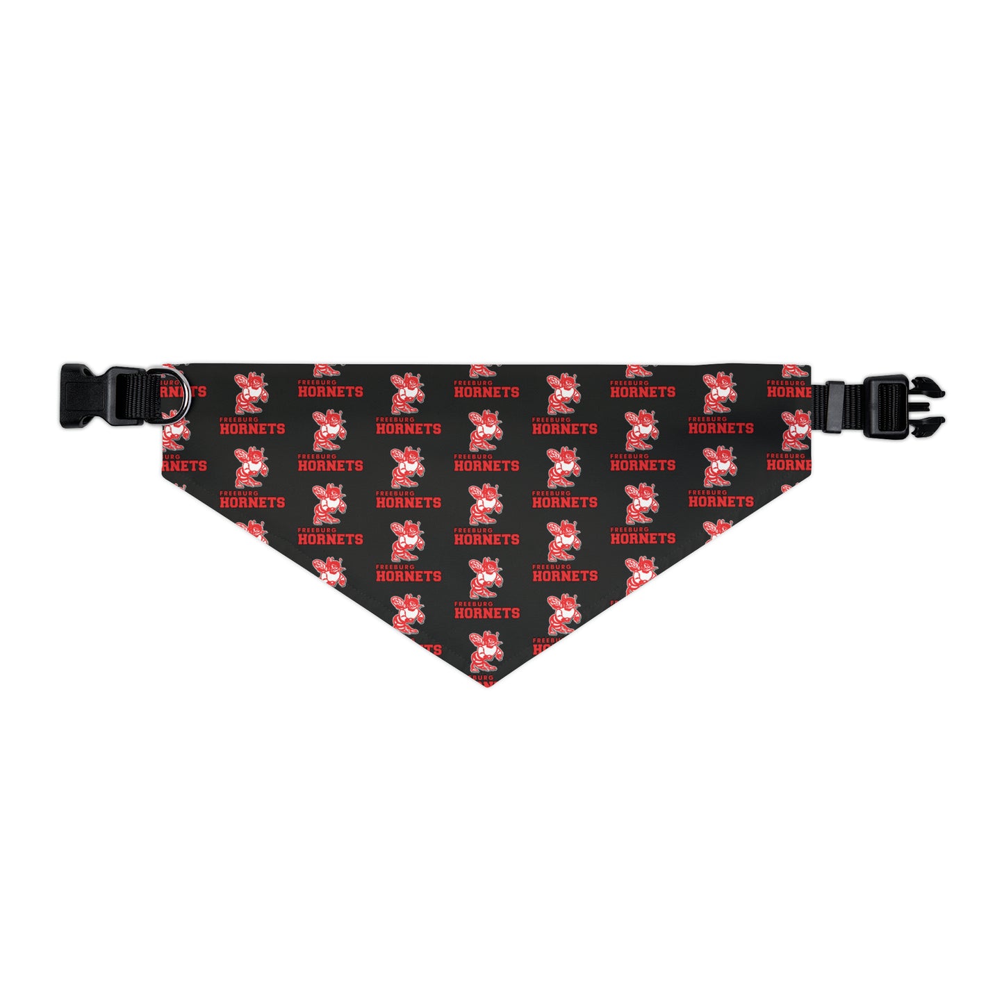 Freeburg Hornets Pattern Pet Bandana Collar