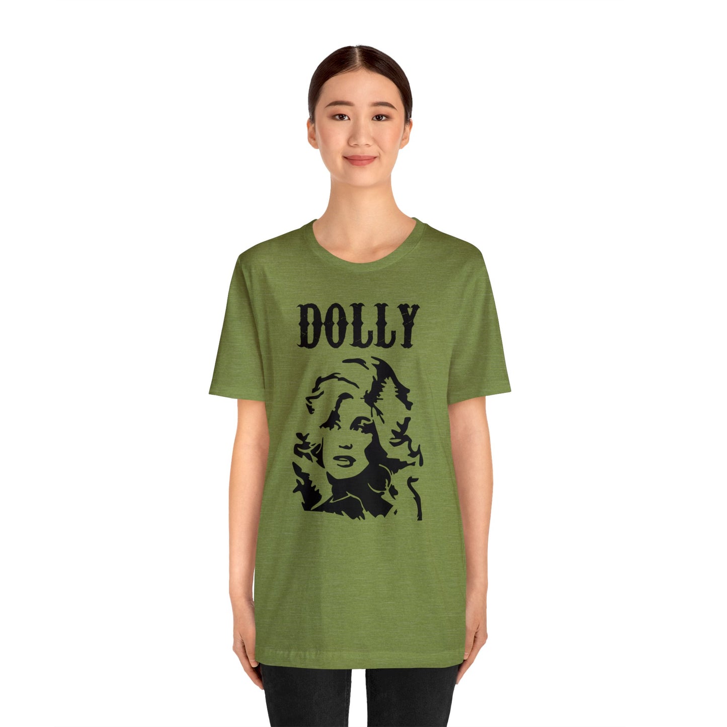 Dolly Portrait Bella Jersey Short Sleeve Tee (Unisex)