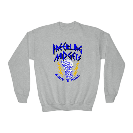 YOUTH Freeburg Midgets Rock and Roll Youth Crewneck Sweatshirt