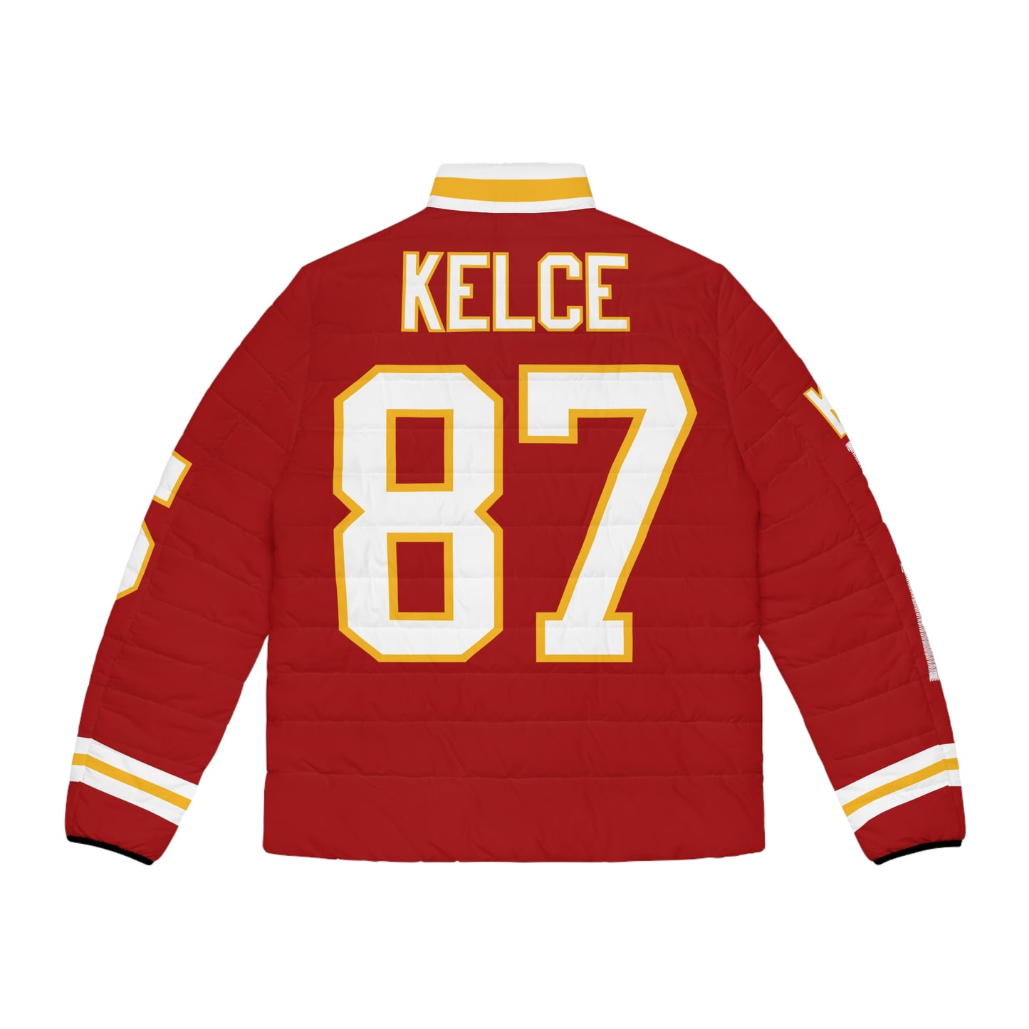 Taylor's Kelce 87 Game Day Men's Puffer Coat/ Jacket