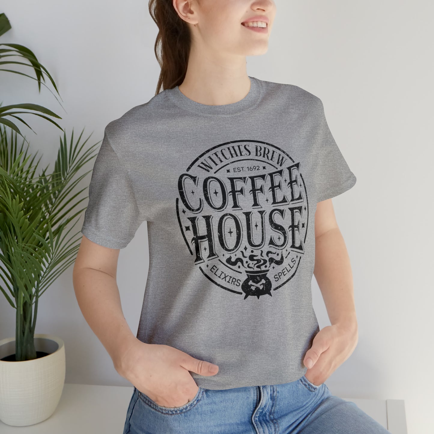 Halloween Witches Brew Coffee House T-Shirt