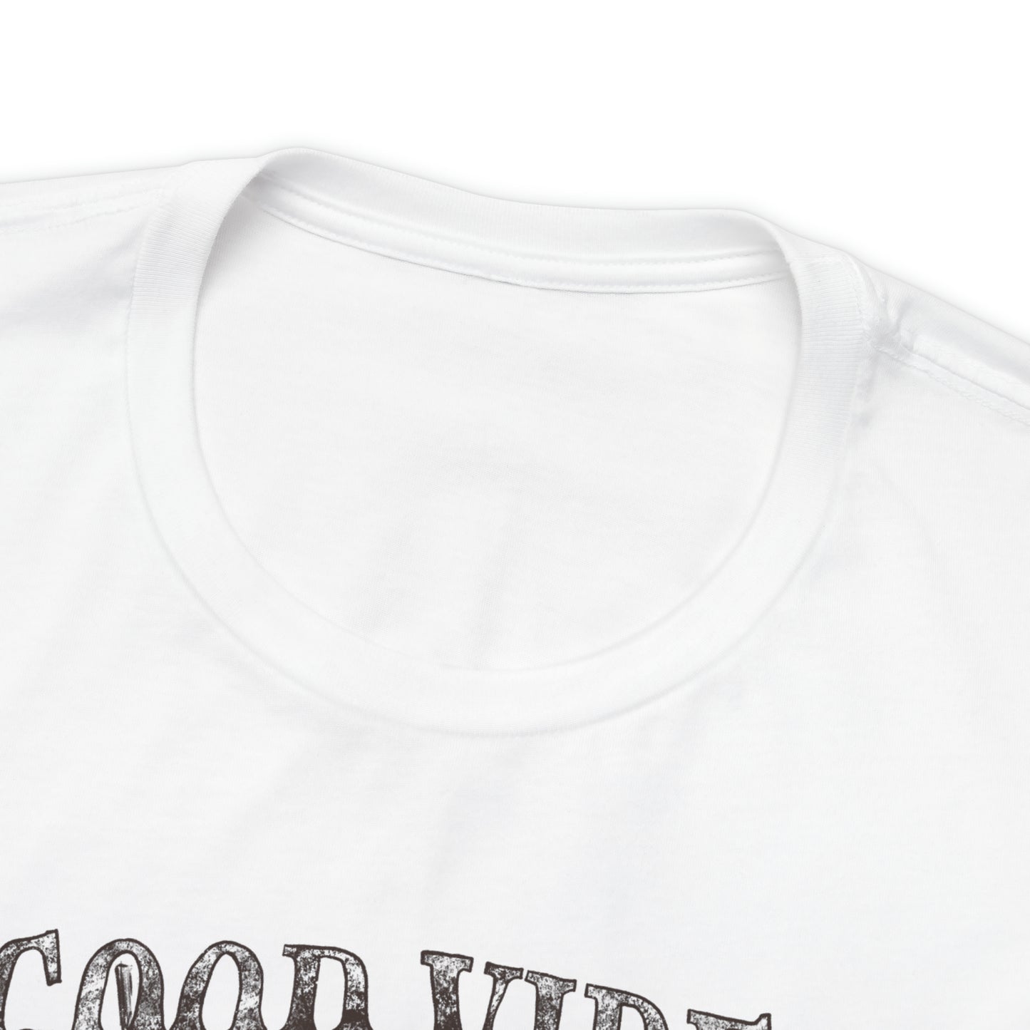 Vintage Good Vibes and Tractors Unisex Jersey Short Sleeve Tee