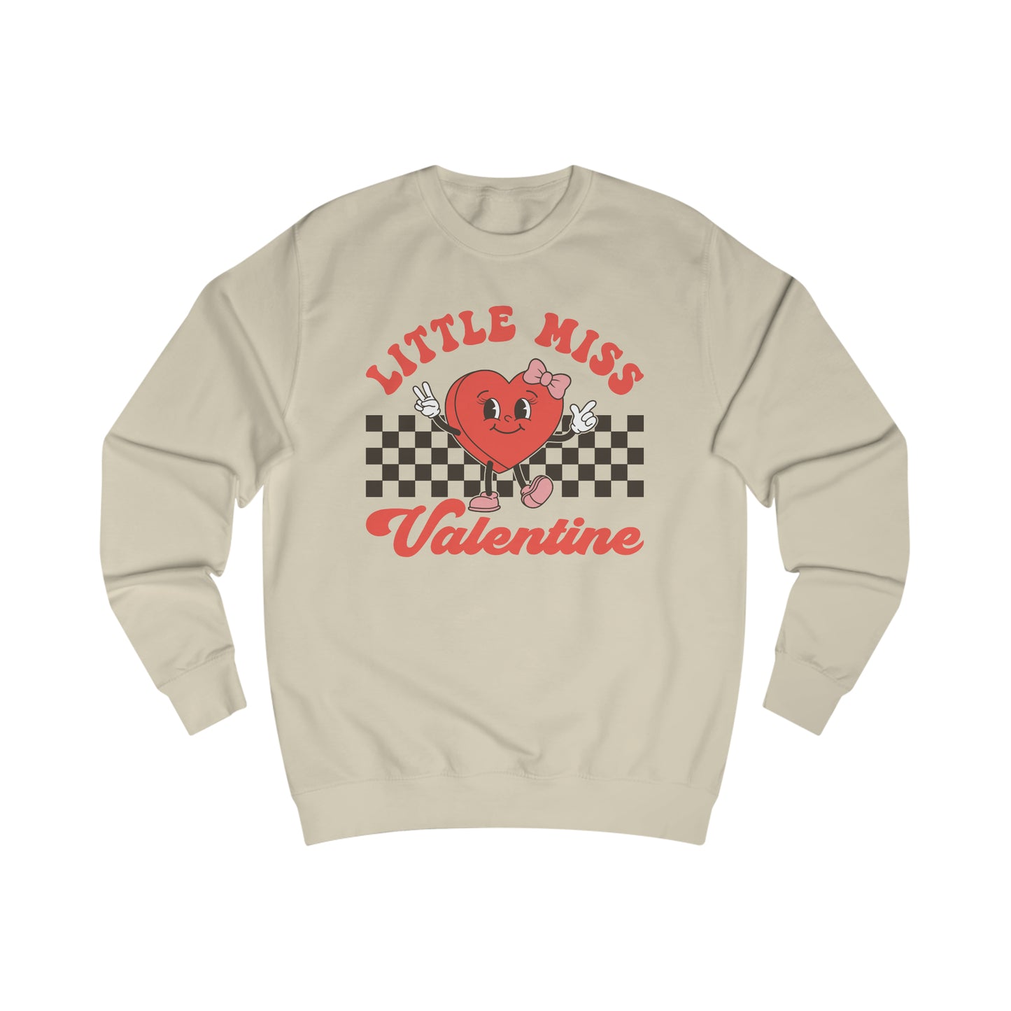 Little Miss Valentine Unisex Heavy Blend™ Crewneck Sweatshirt