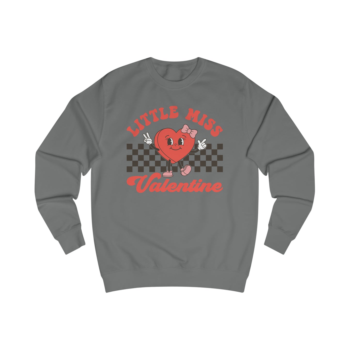 Little Miss Valentine Unisex Heavy Blend™ Crewneck Sweatshirt