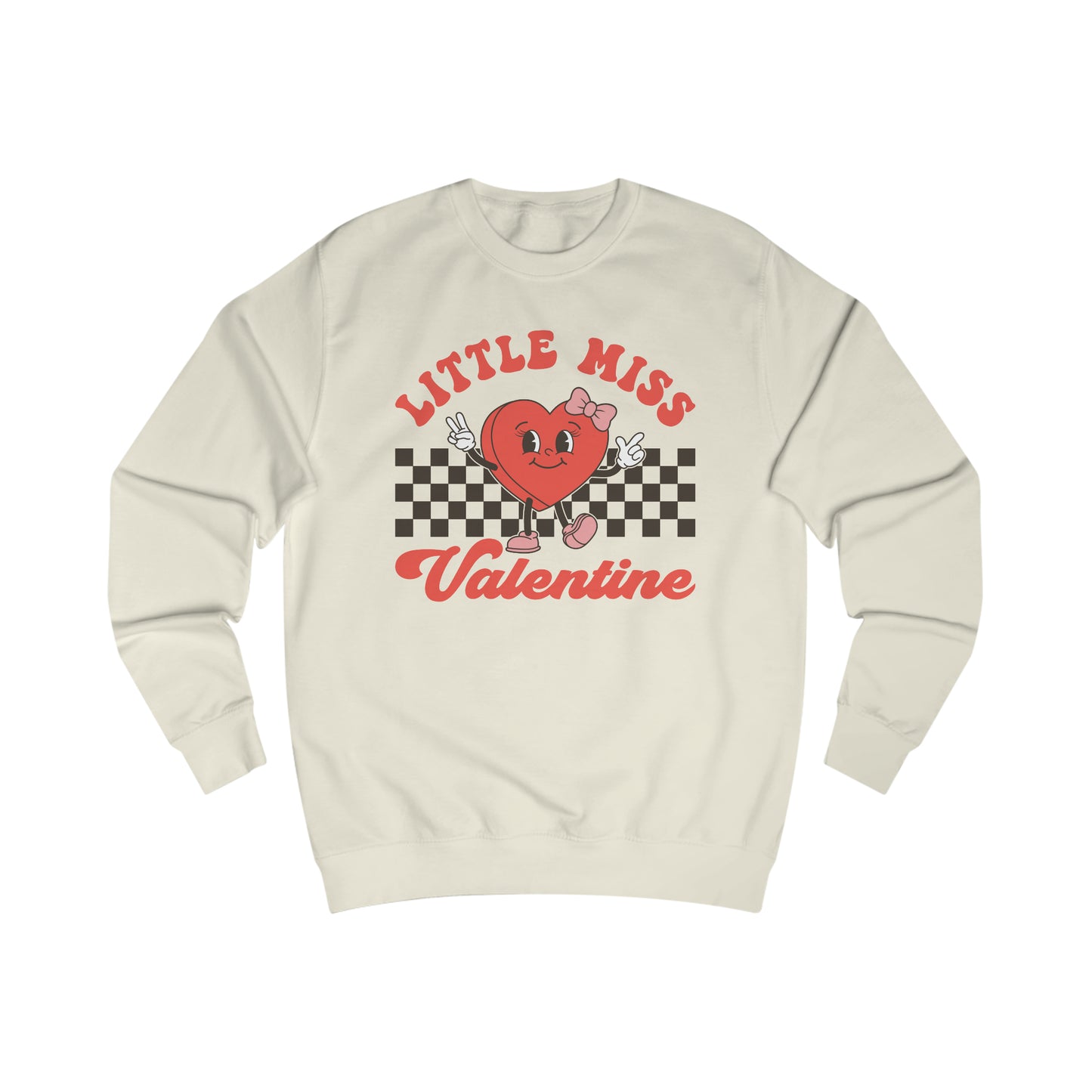 Little Miss Valentine Unisex Heavy Blend™ Crewneck Sweatshirt