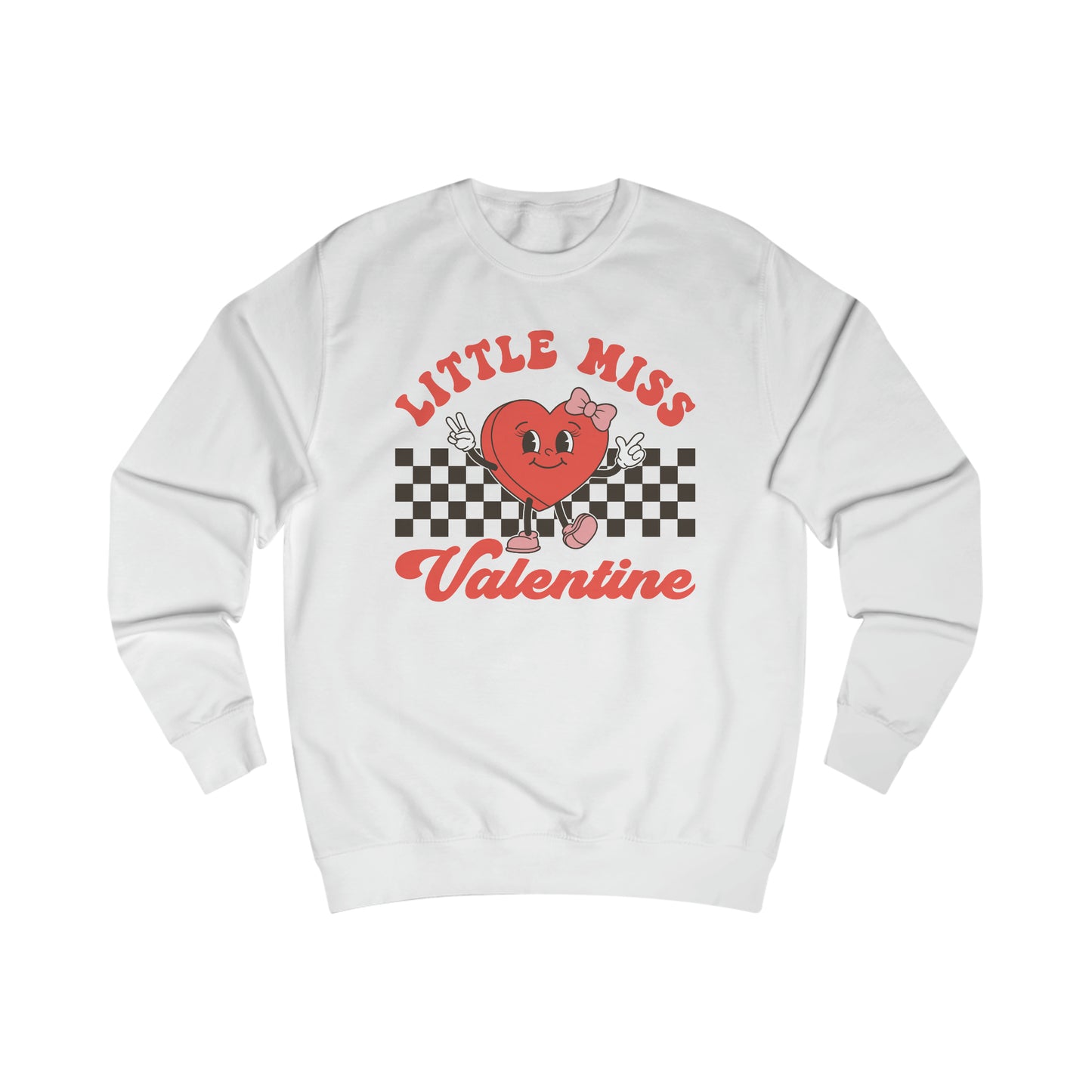 Little Miss Valentine Unisex Heavy Blend™ Crewneck Sweatshirt