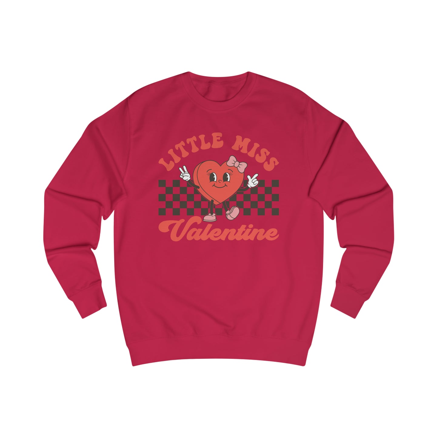 Little Miss Valentine Unisex Heavy Blend™ Crewneck Sweatshirt