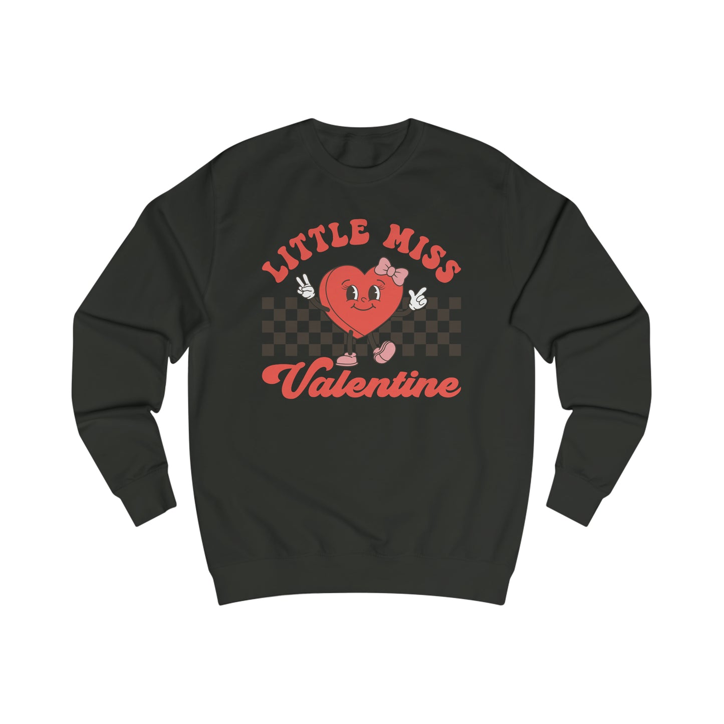 Little Miss Valentine Unisex Heavy Blend™ Crewneck Sweatshirt