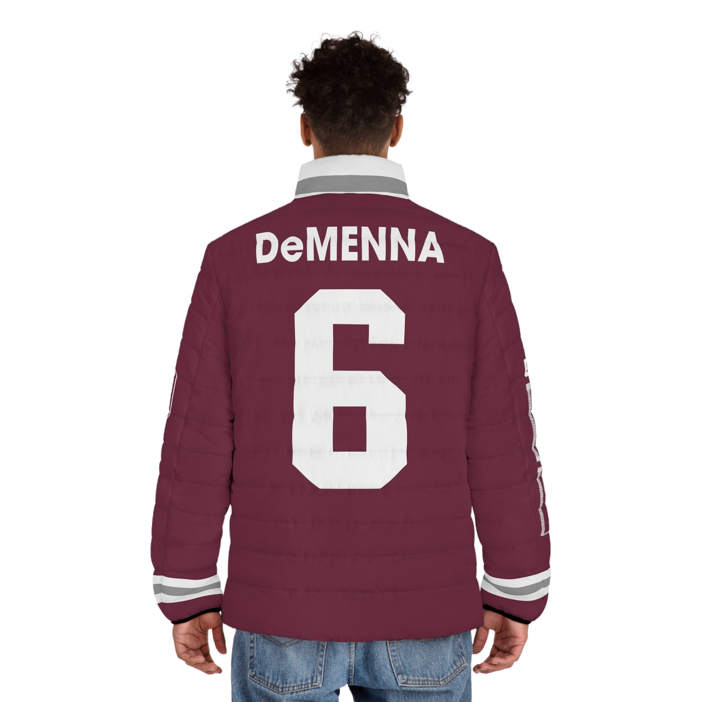 Custom Don Bosco Game Day Men's Puffer Coat/ Jacket