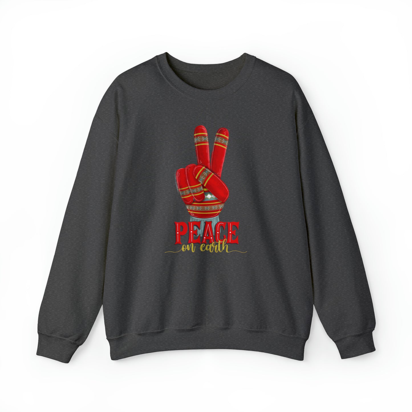 Peace on Earth Heavyweight Crewneck Sweatshirt