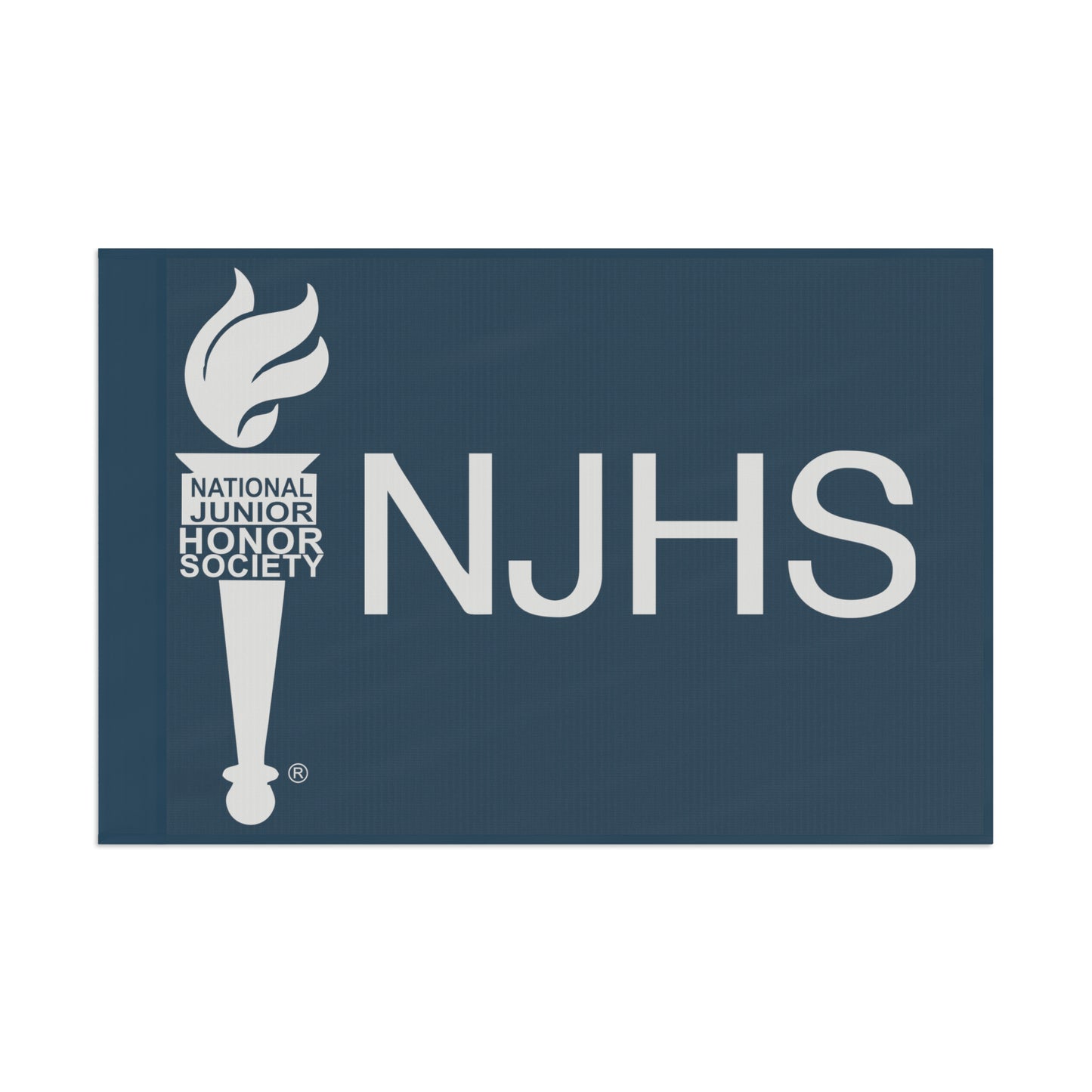 NJHS National Junior Honor Society Flag - Slate Blue