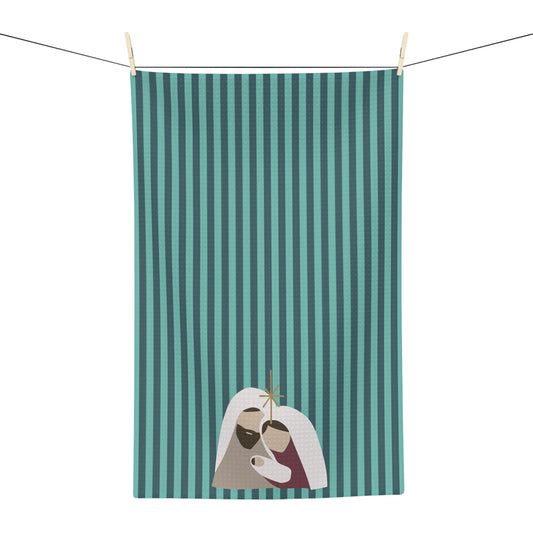 Holy Family Christian Christmas/ Holiday Soft Tea Towel