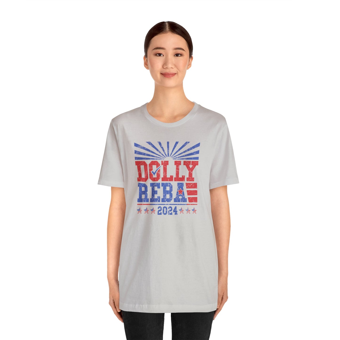 Dolly Reba for President 2024 Bella Jersey Short Sleeve Tee (Unisex)